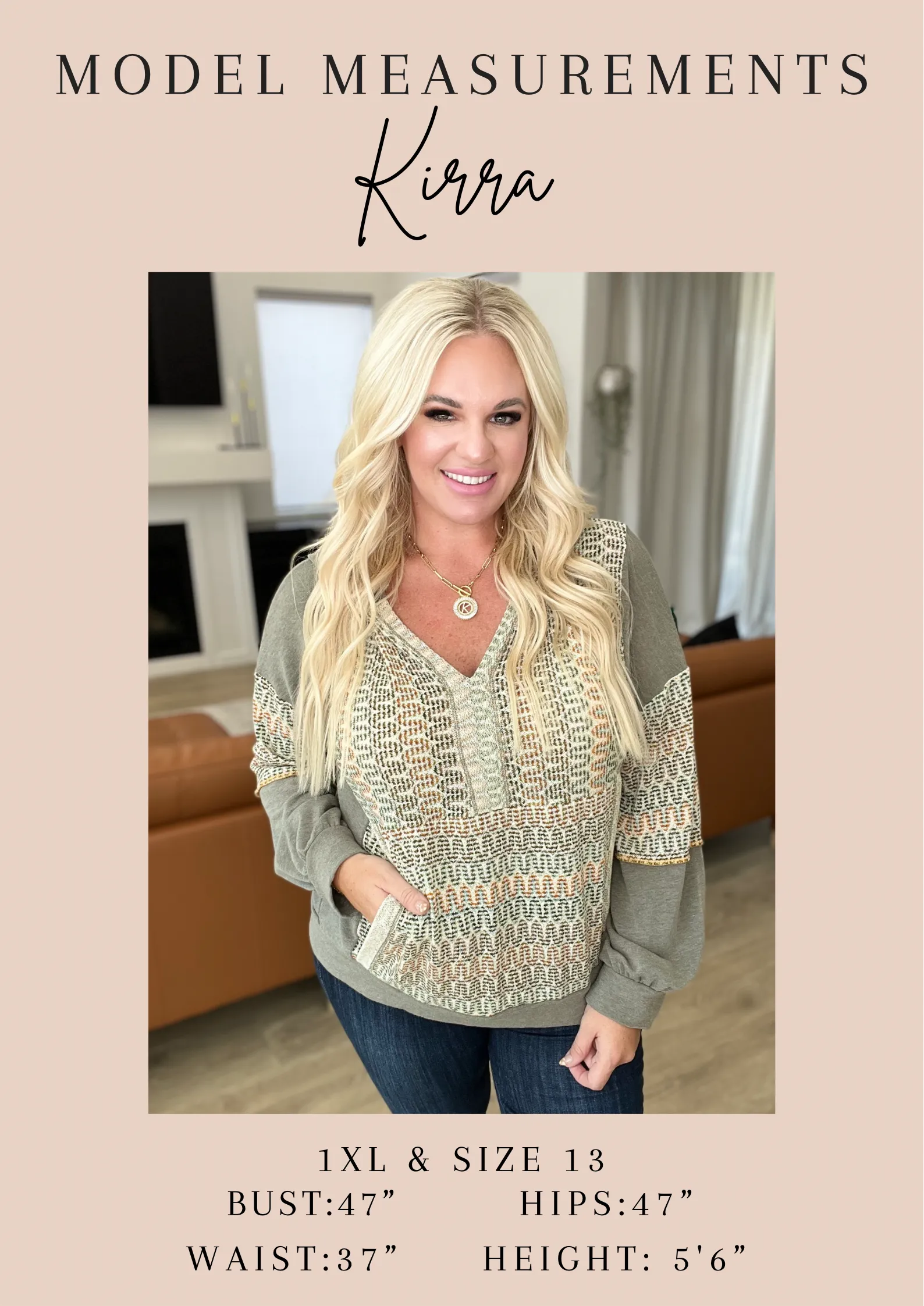 In Other Words, Hold My Hand V-Neck Blouse