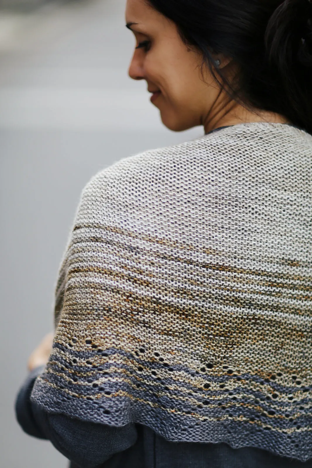 Jodi Shawl, Joji. Print Knitting Pattern