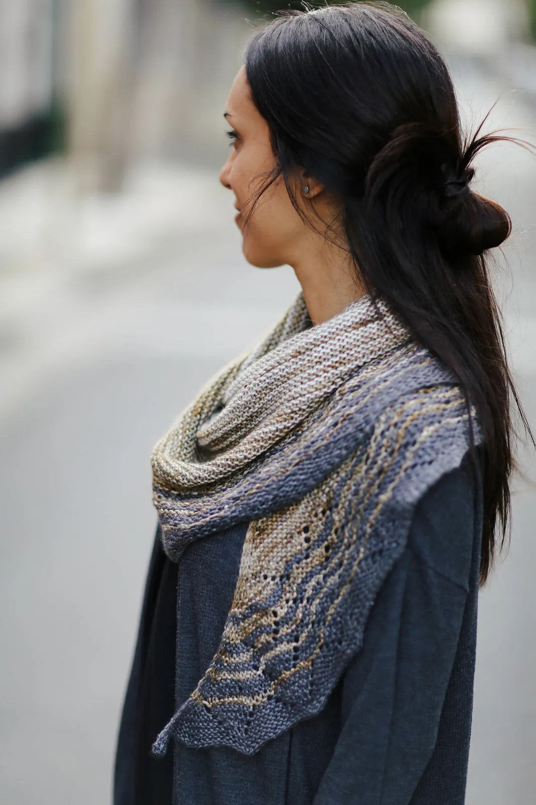 Jodi Shawl, Joji. Print Knitting Pattern