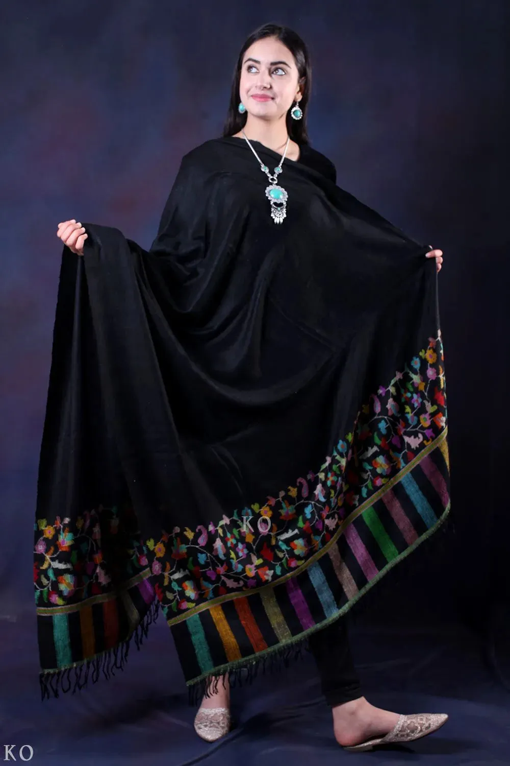 Kani Paldar Cashmere Pashmina Shawl