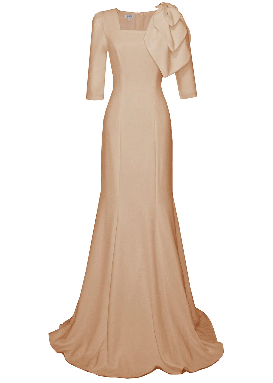 Kassia Gown with Sleeves - Various Colors