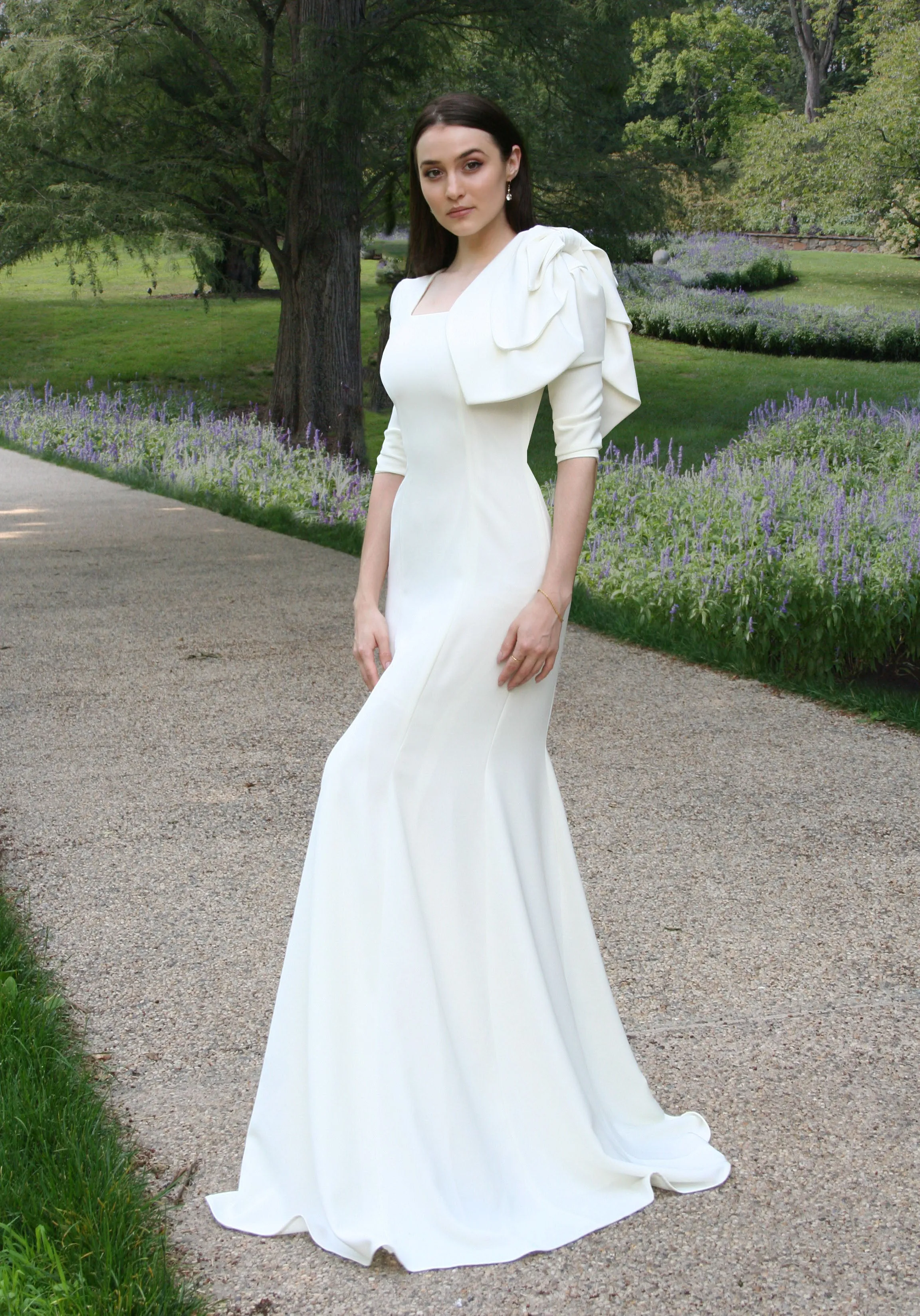 Kassia Gown with Sleeves - Various Colors
