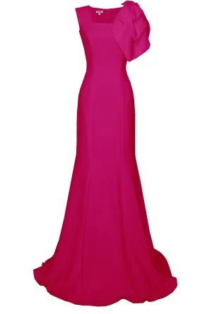 Kolby Sleeveless Gown with Square Neckline- More Colors