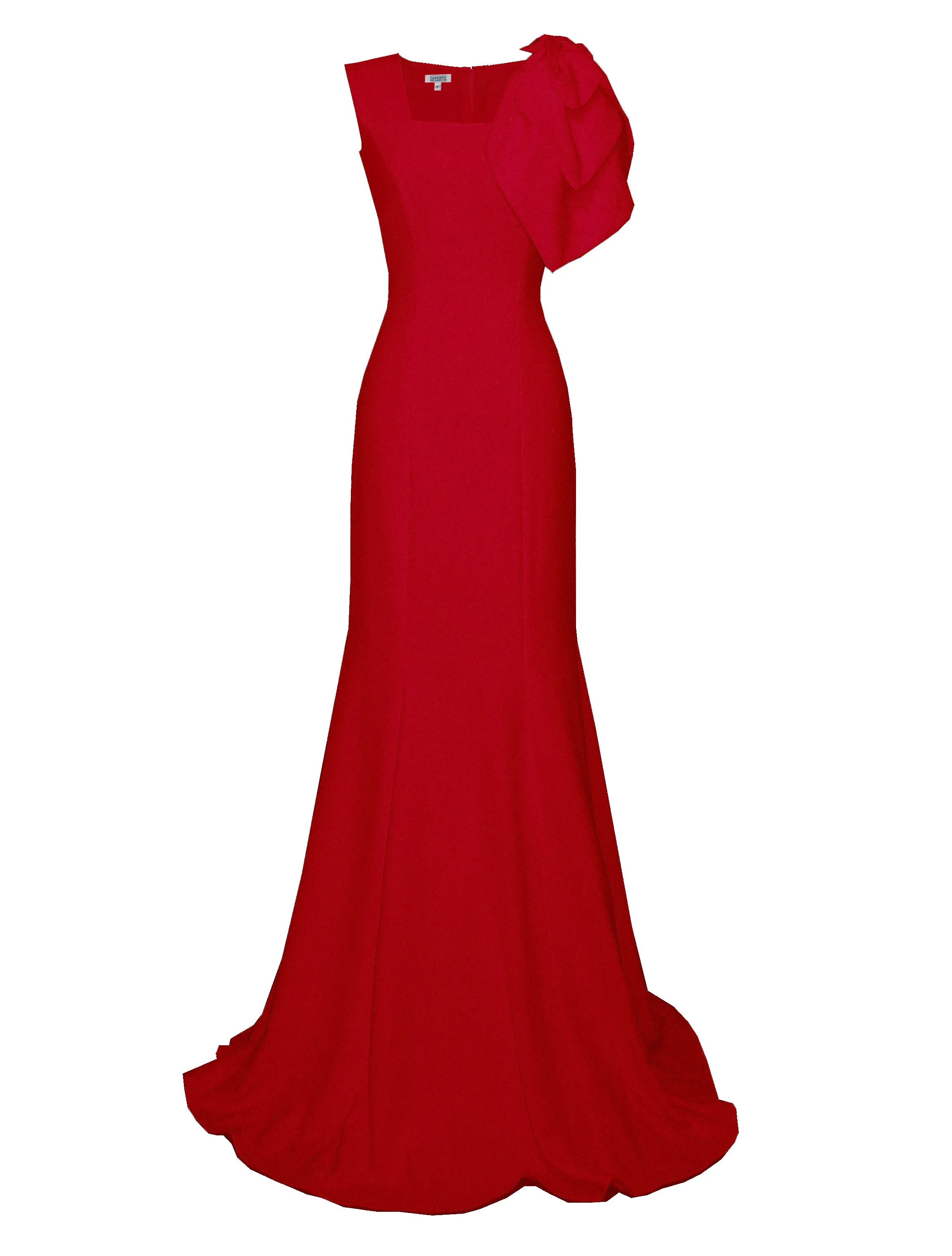 Kolby Sleeveless Gown with Square Neckline- More Colors