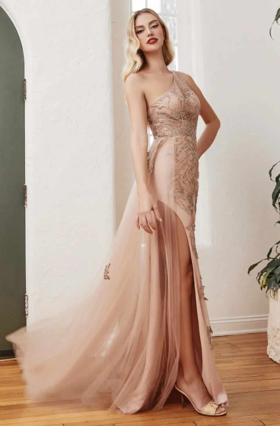LaDivine by Cinderella Divine CB098 Evening Gown