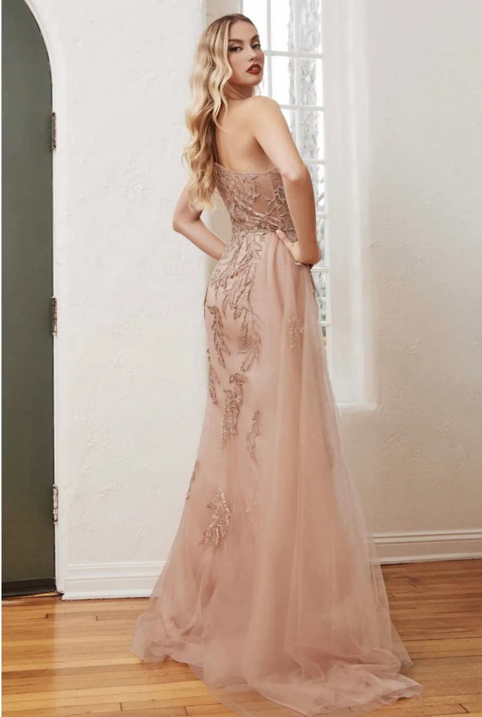 LaDivine by Cinderella Divine CB098 Evening Gown
