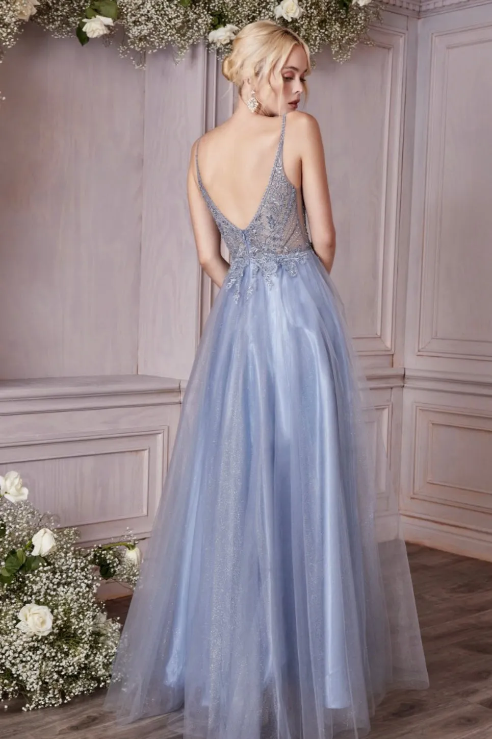 LaDivine by Cinderella Divine CD0195 Evening Gown