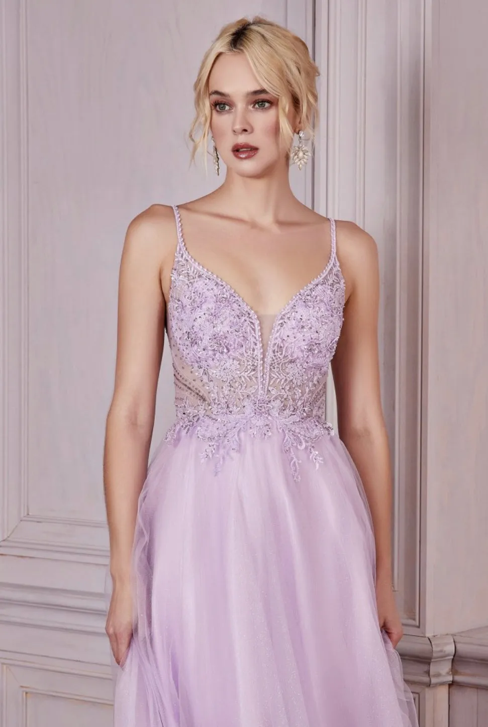 LaDivine by Cinderella Divine CD0195 Evening Gown