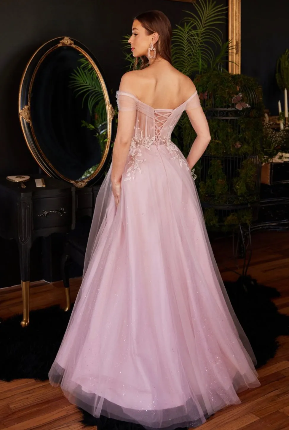 LaDivine by Cinderella Divine CD3394 Evening Gown