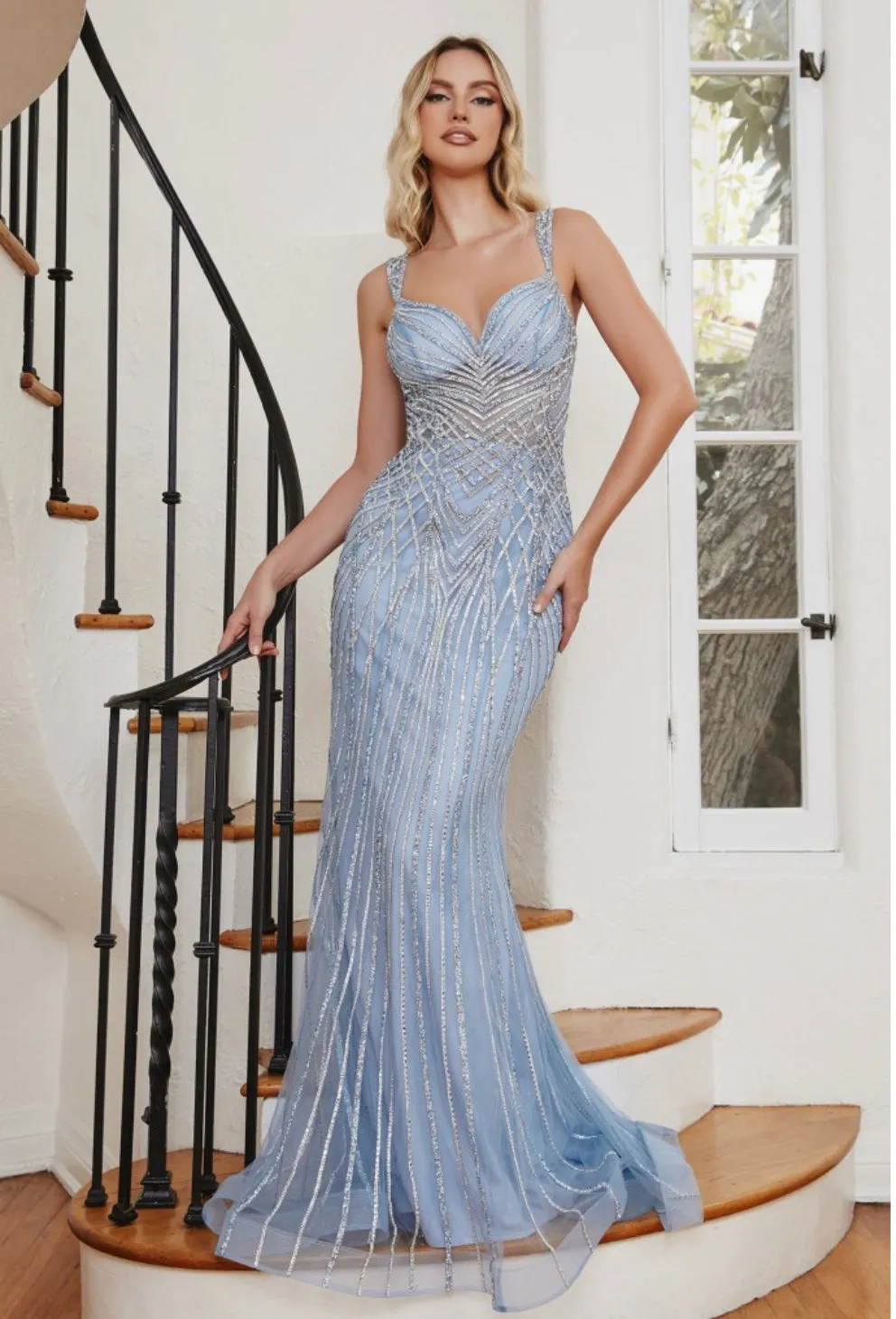 LaDivine by Cinderella Divine CD990 Evening Gown