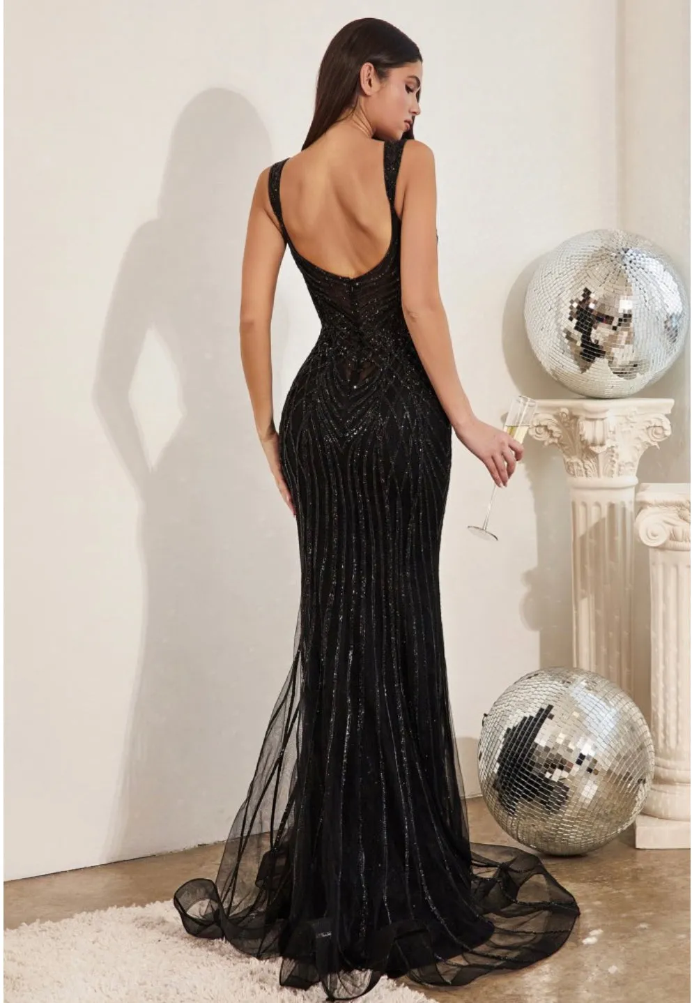 LaDivine by Cinderella Divine CD990 Evening Gown
