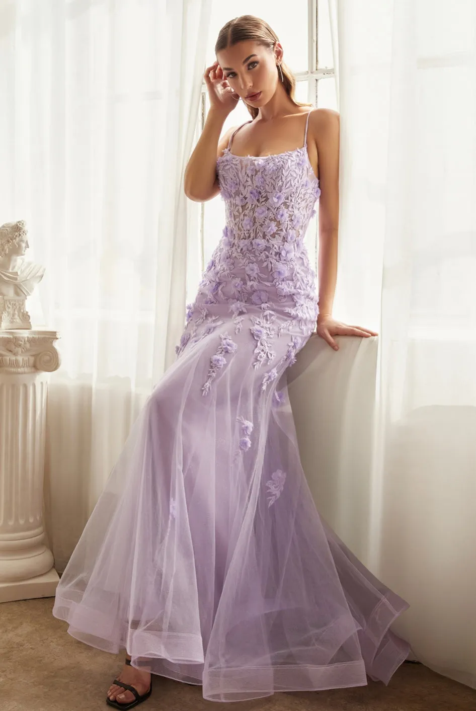 LaDivine by Cinderella Divine CD995 Evening Gown