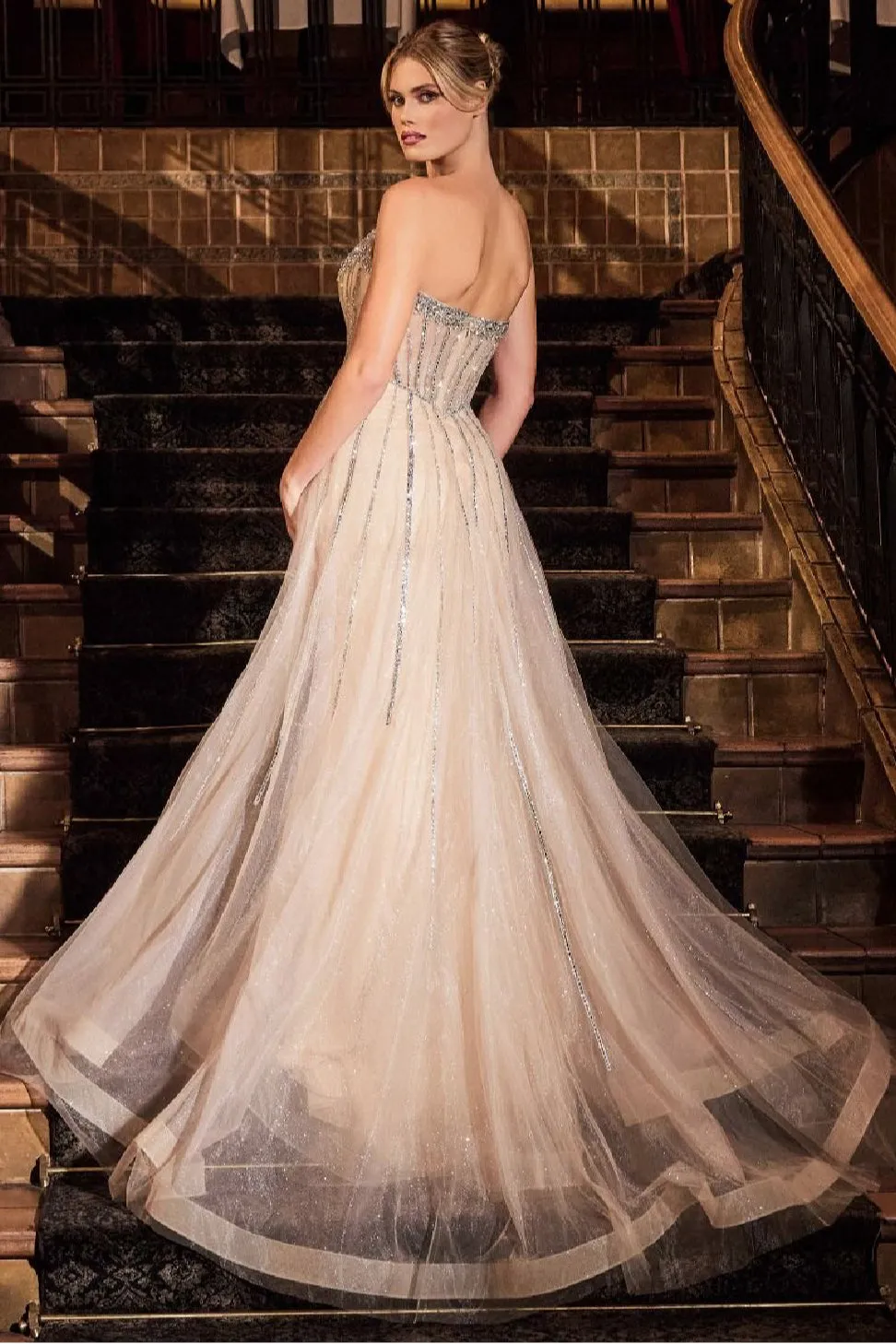 LaDivine by Cinderella Divine Evening Gown CB158