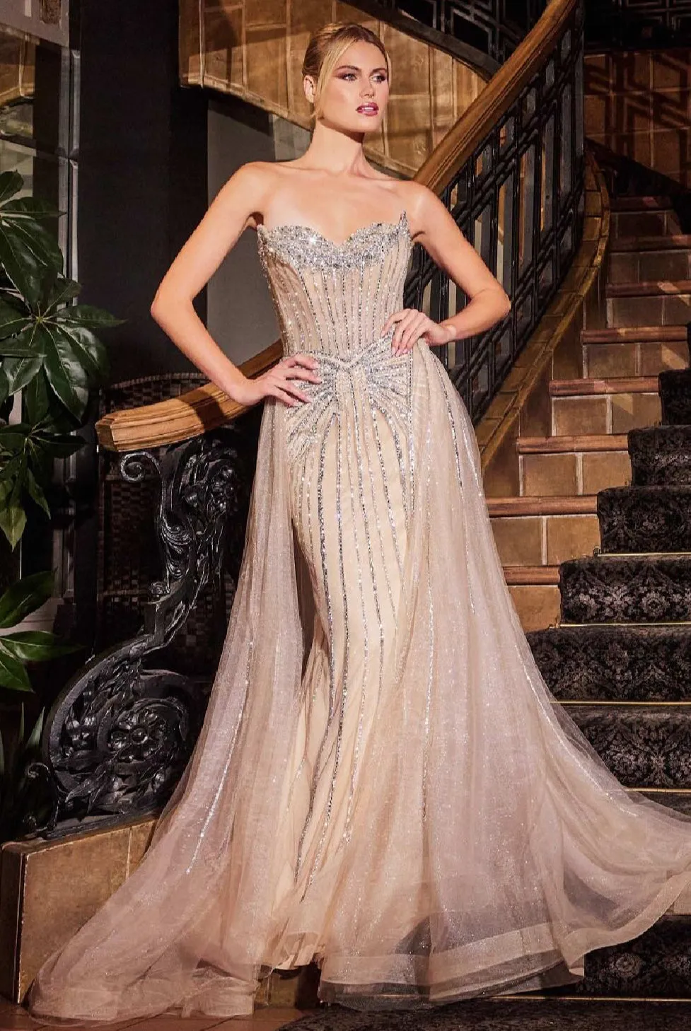 LaDivine by Cinderella Divine Evening Gown CB158