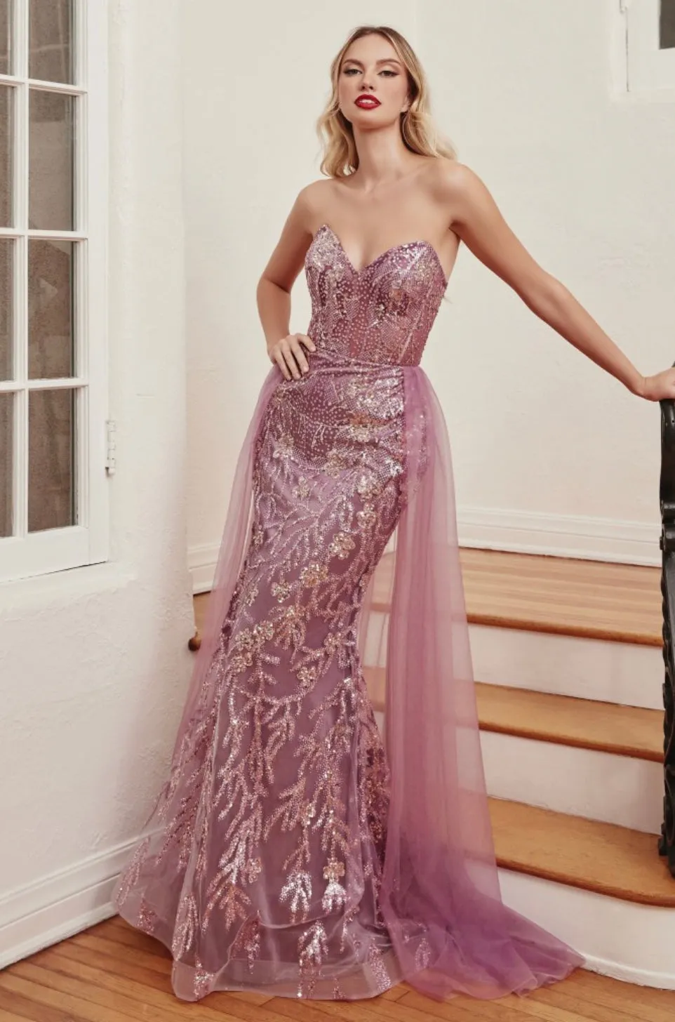 LaDivine by Cinderella Divine J845 Evening Gown
