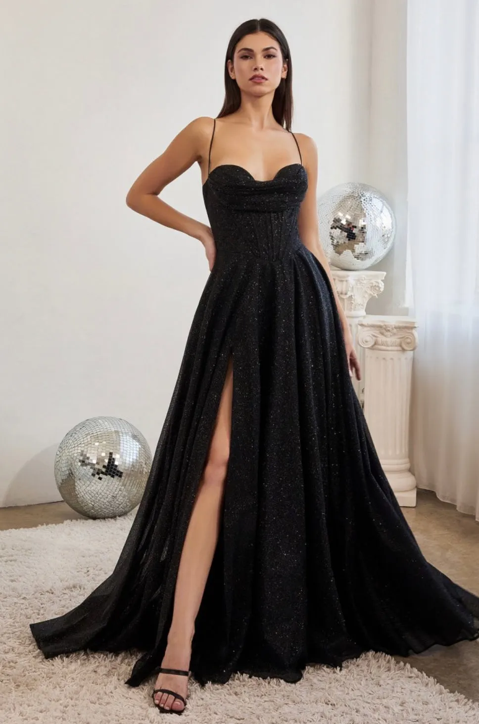 LaDivine Cinderella CD252 Evening Gown