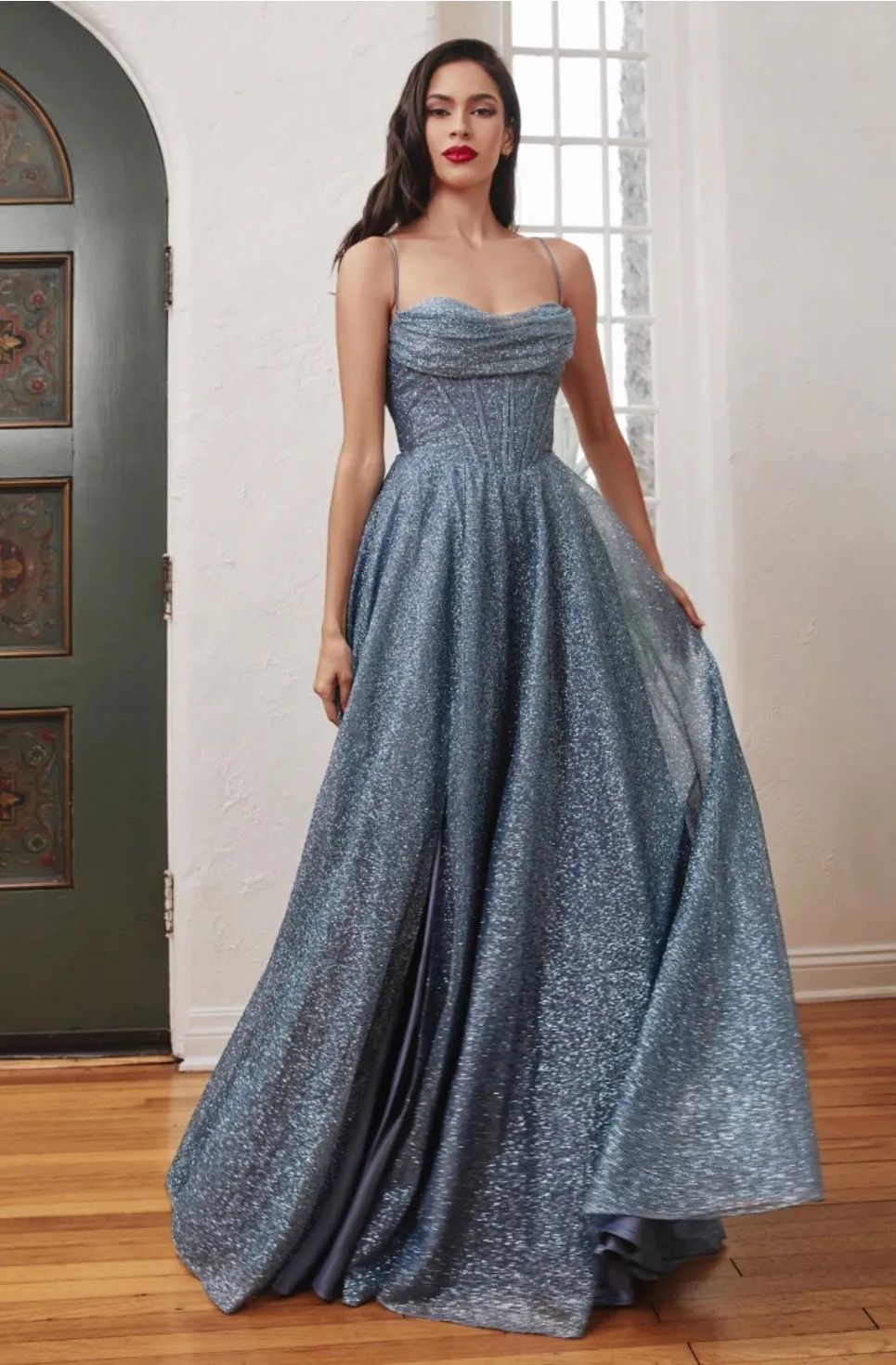 LaDivine Cinderella CD252 Evening Gown