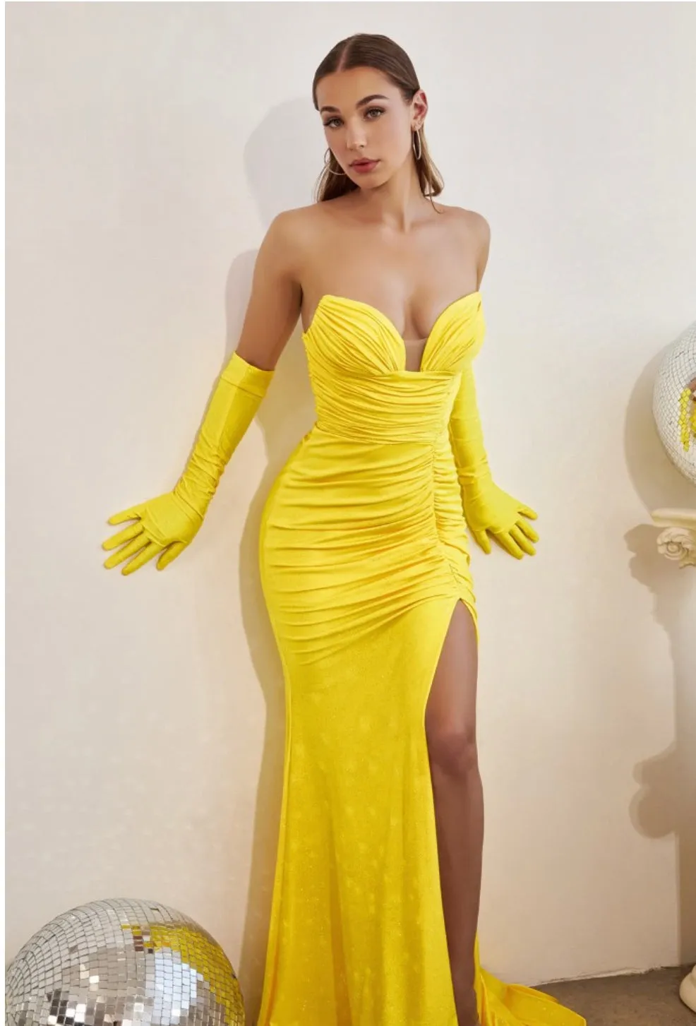 LaDivine Cinderella CD889 Evening Gown