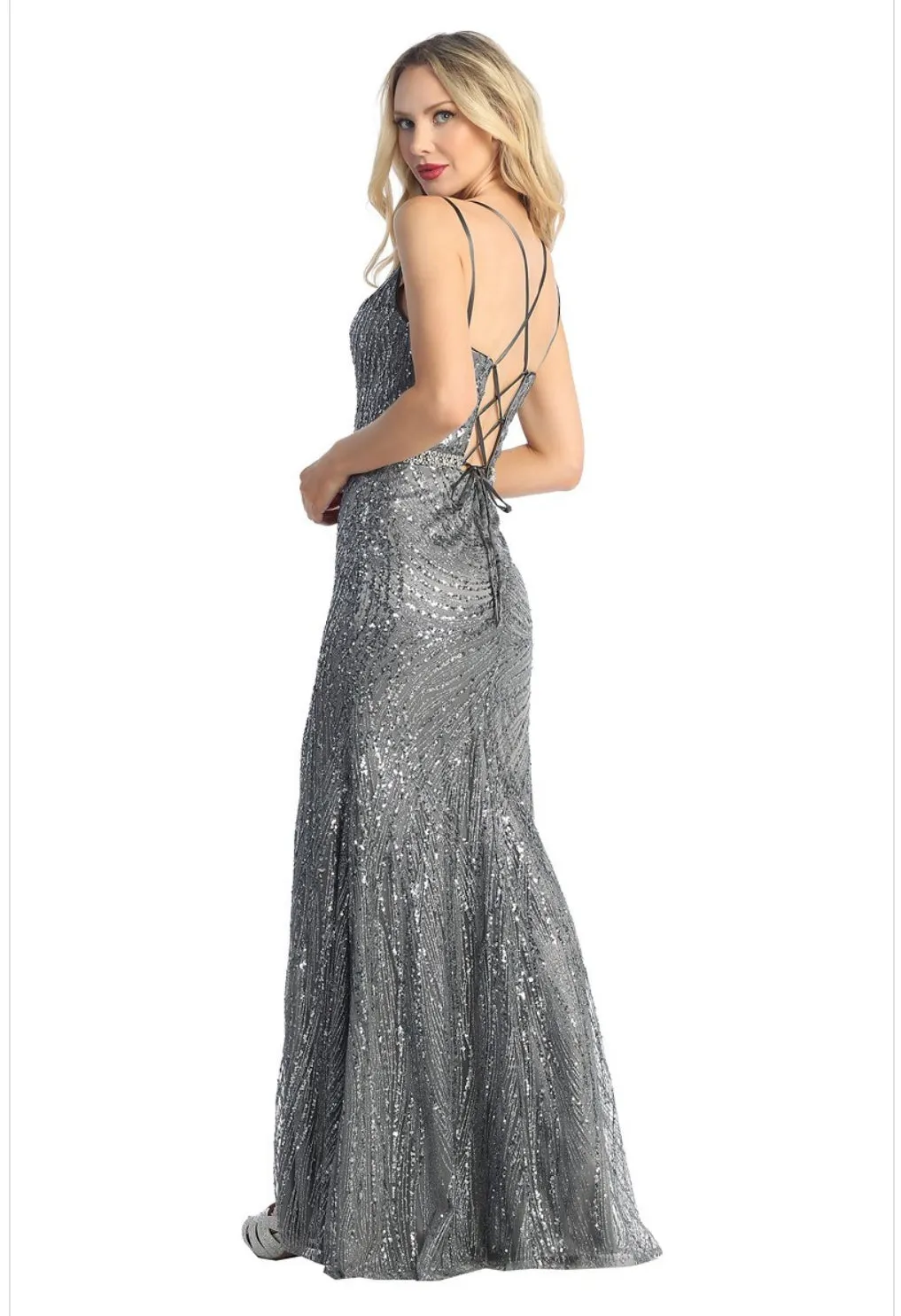 Let’s Evening Gown 7633