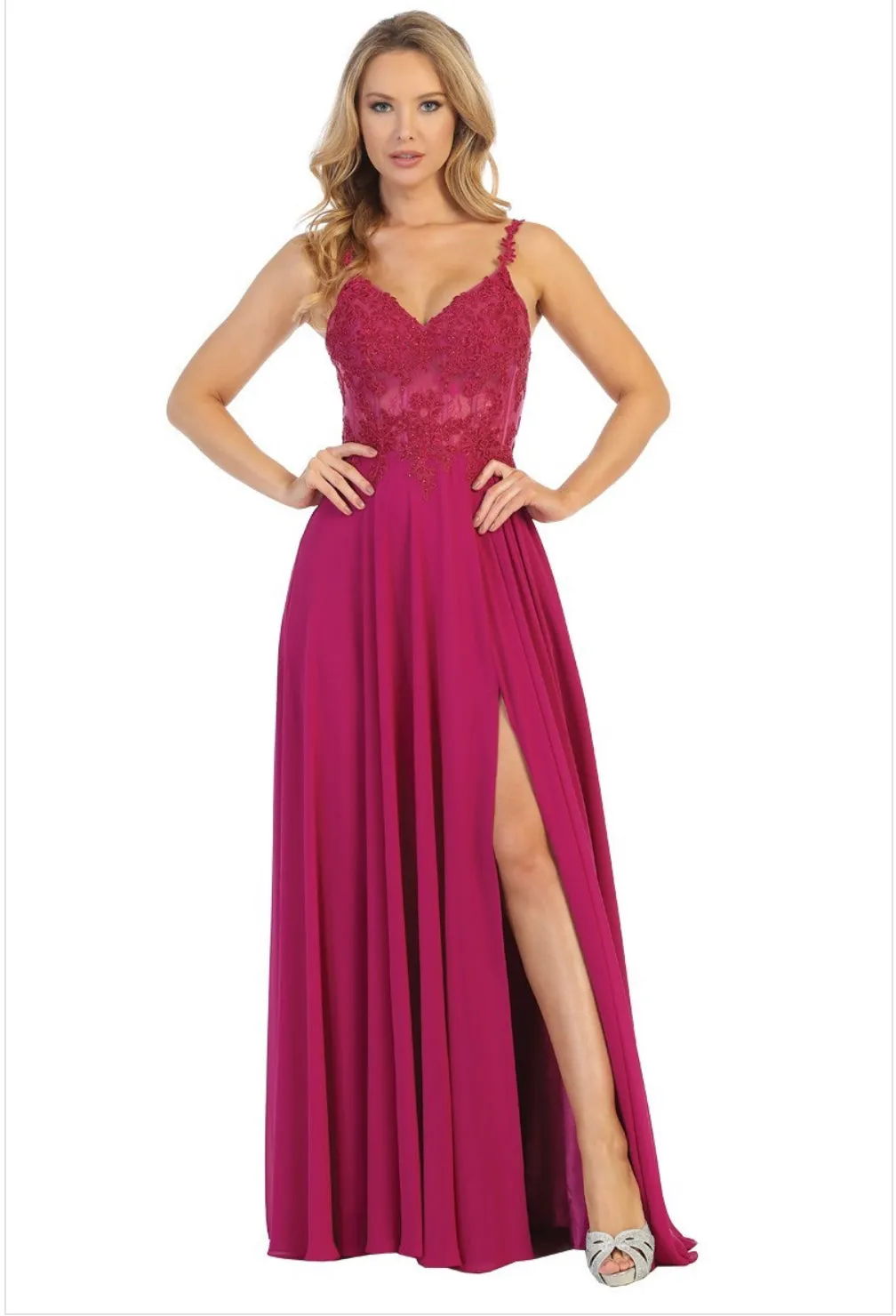 Let’s Evening Gown 7655