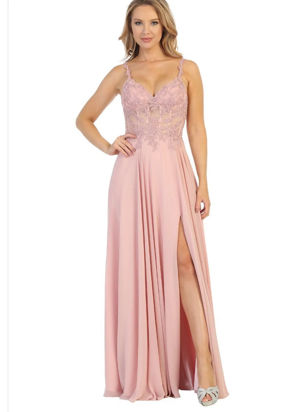Let’s Evening Gown 7655
