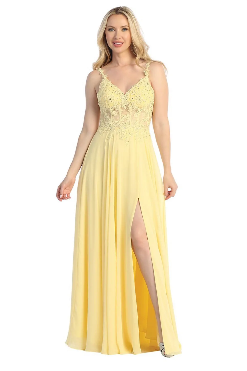 Let’s Evening Gown 7655