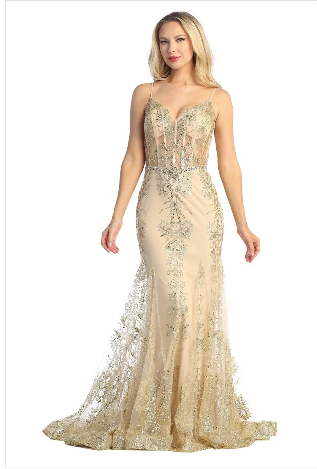 Let’s Evening Gown 7831