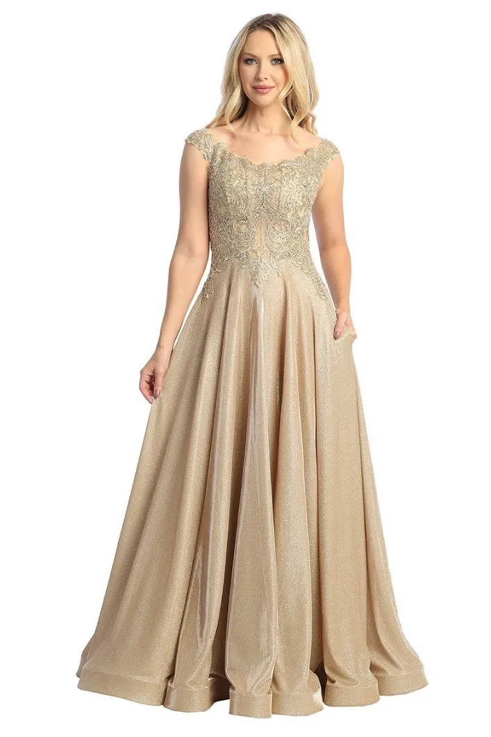 Let’s Evening Gowns 7767L