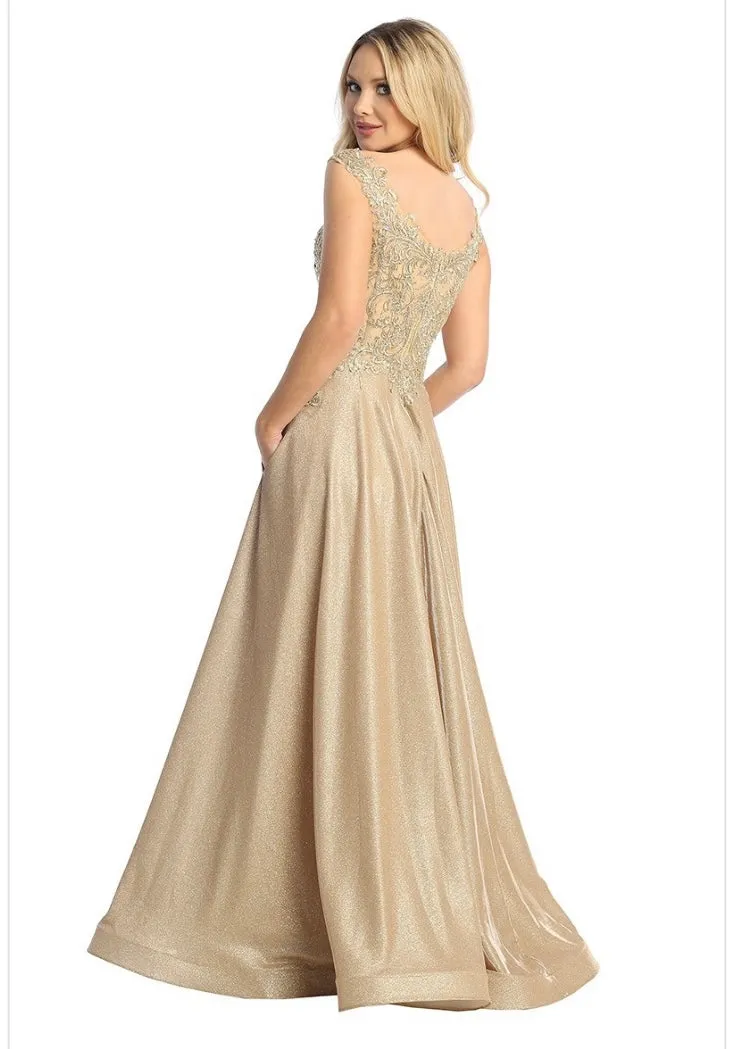 Let’s Evening Gowns 7767L