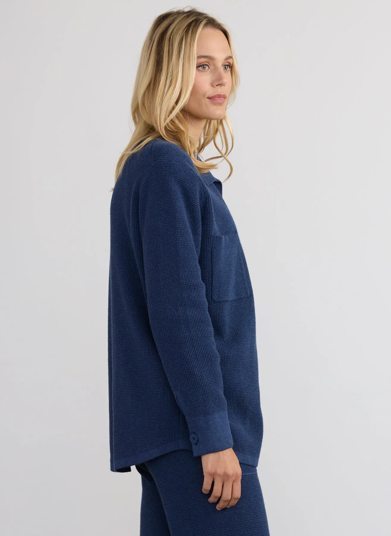 Margaret O'Leary Jamie Waffle Shacket