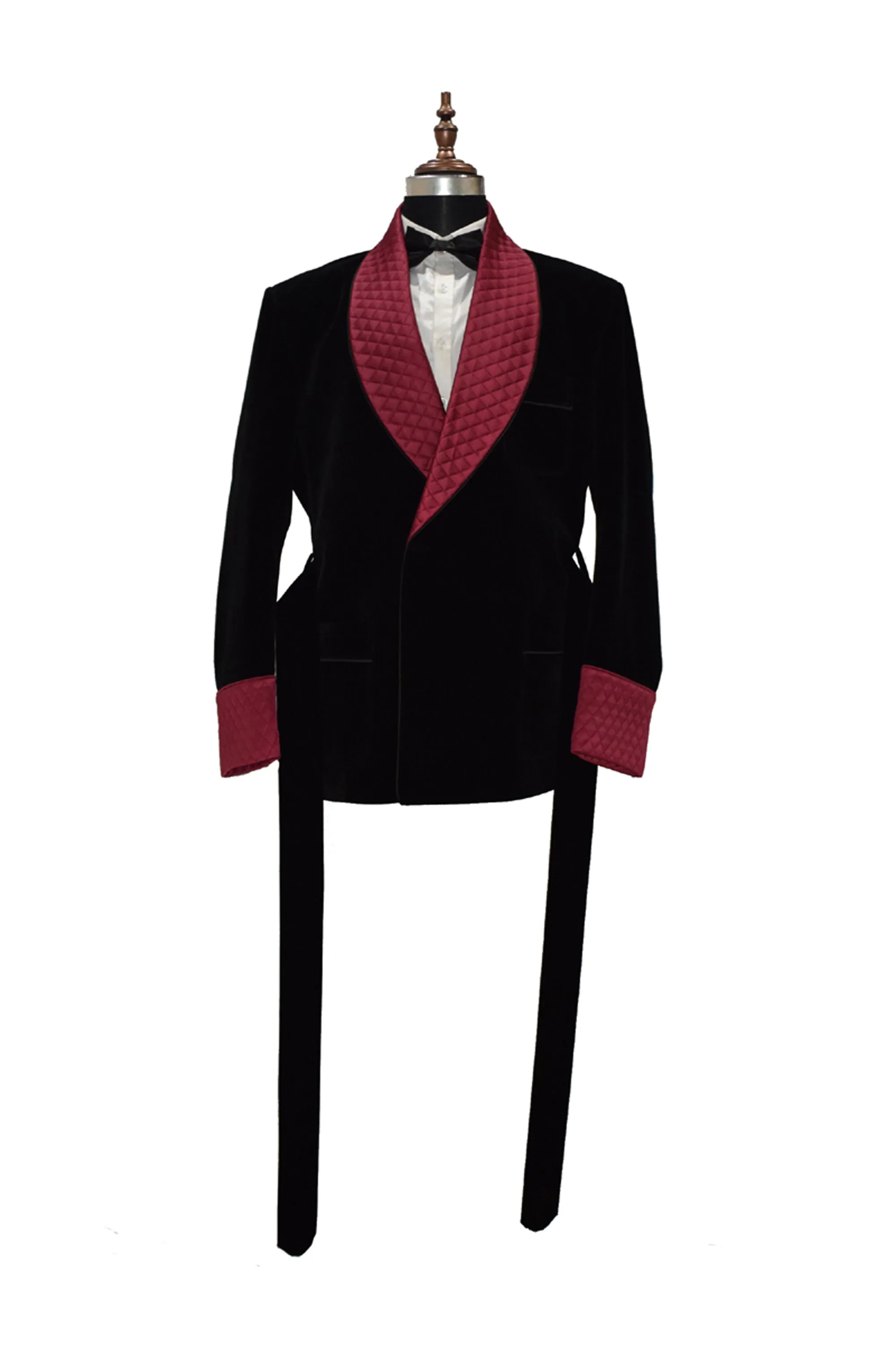 Men Black Smoking Jackets Dinner Party Wear Coat