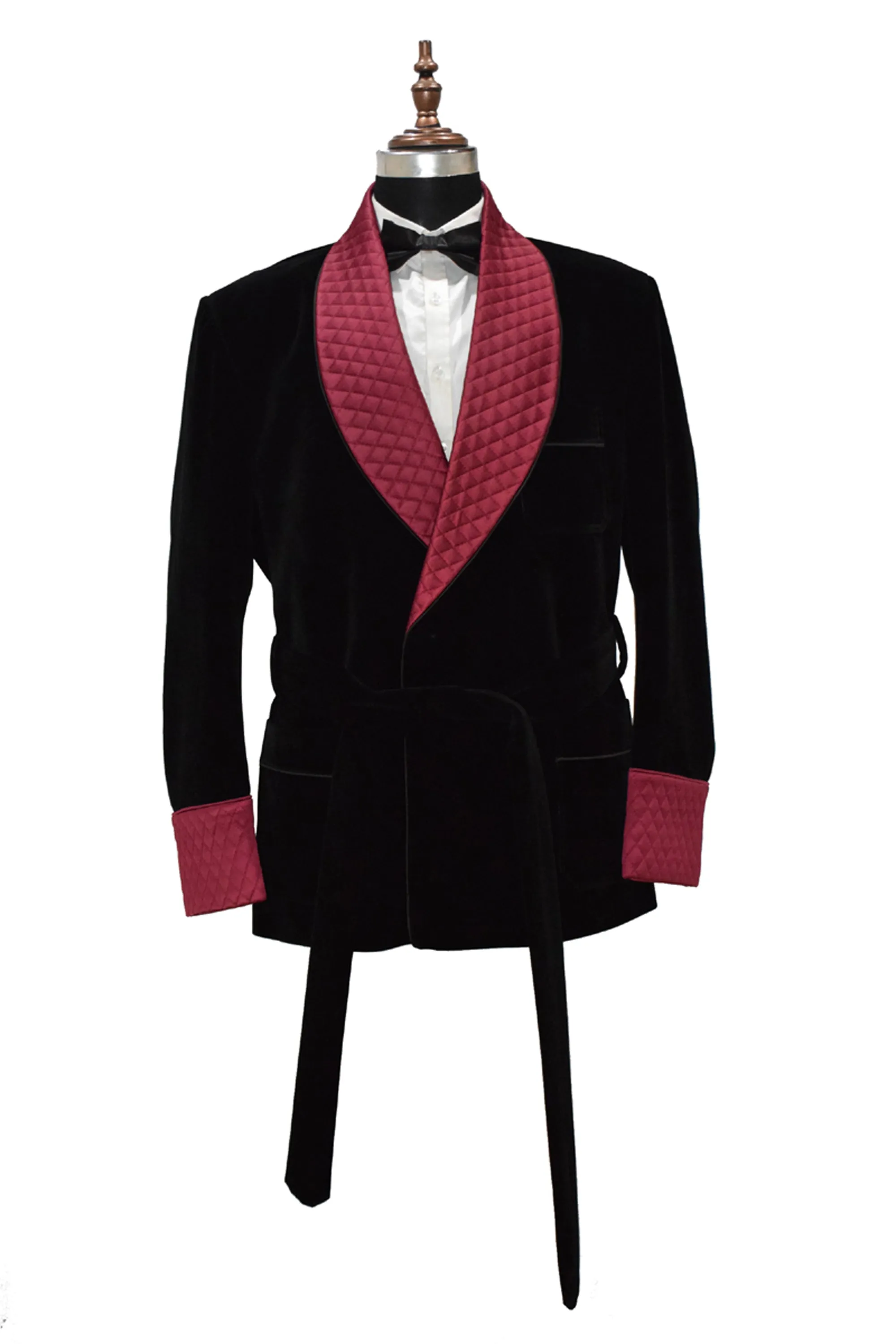 Men Black Smoking Jackets Dinner Party Wear Coat