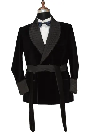 Men Black Smoking Jackets Dinner Party Wear Coats