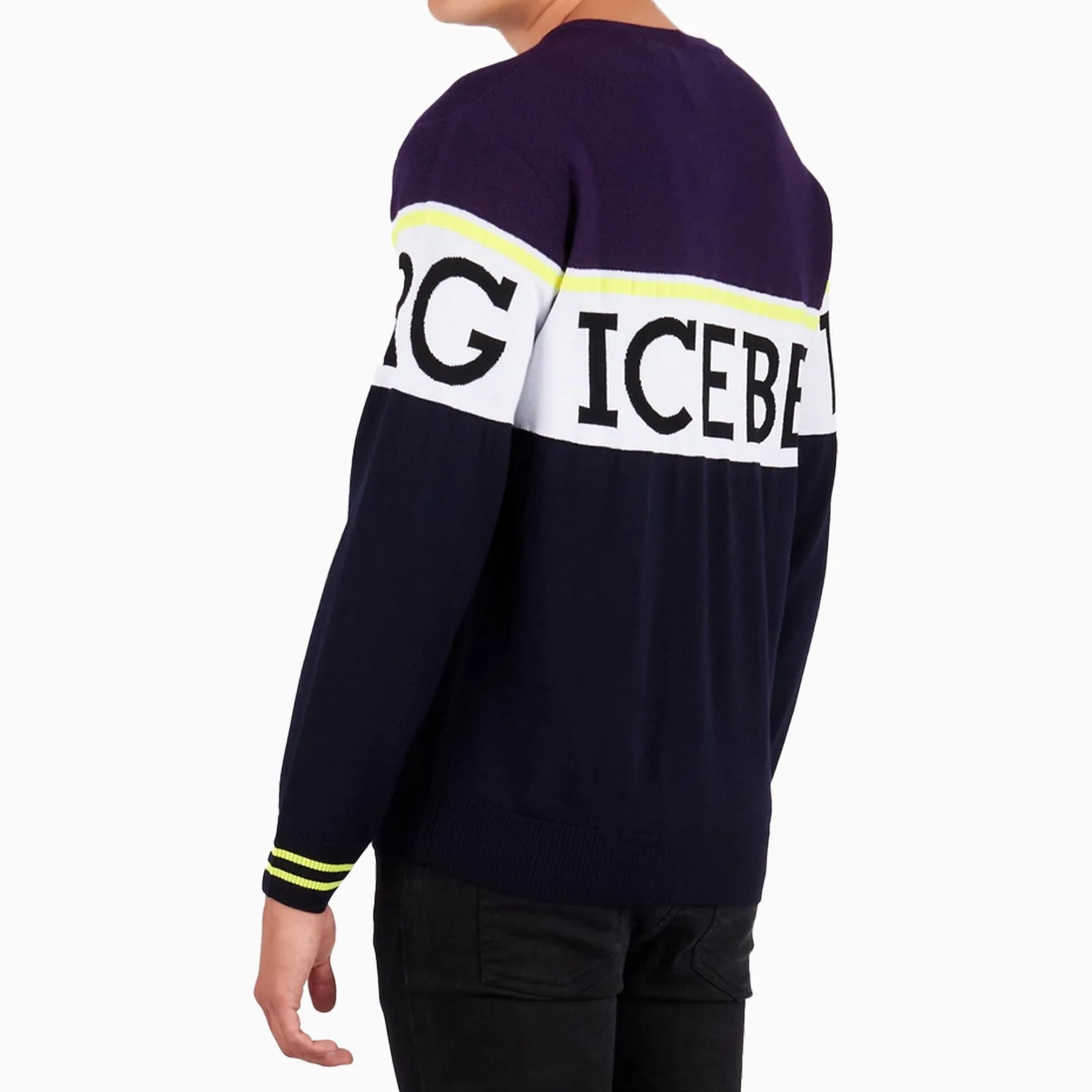 Men's Round Neck Knitted Sweatshirt