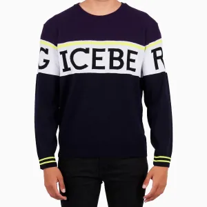Men's Round Neck Knitted Sweatshirt