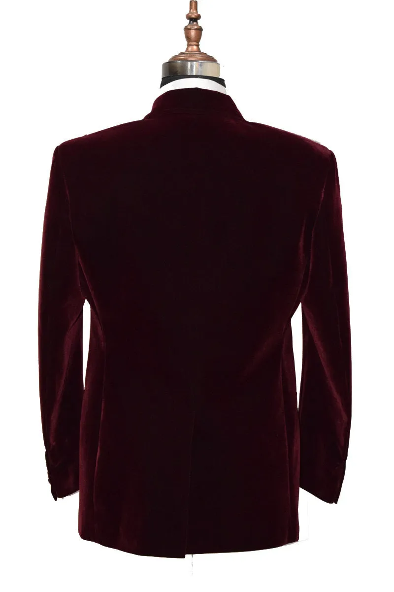 Men's Smoking Velvet Jacket  Party Wear Coat
