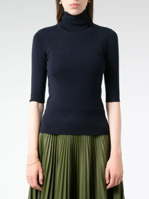Merino Elbow Sleeve Top