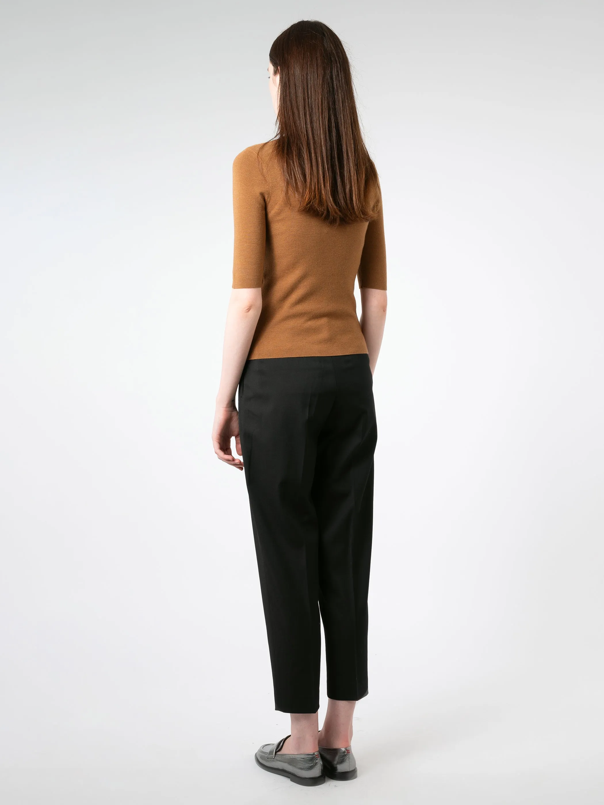 Merino Elbow Sleeve Top