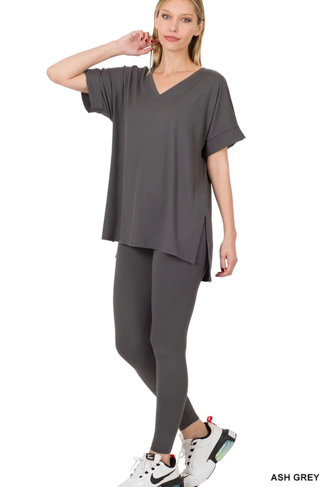 Mia Set *ASH GREY*