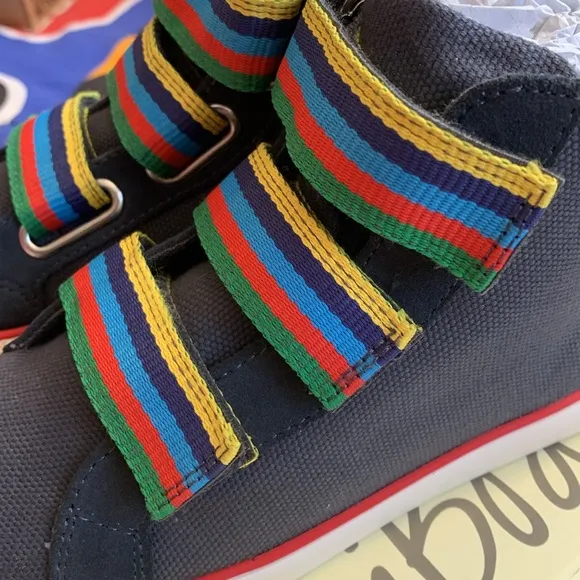 Mini Boden Space rocket high tops size 3 kids aka 32 European