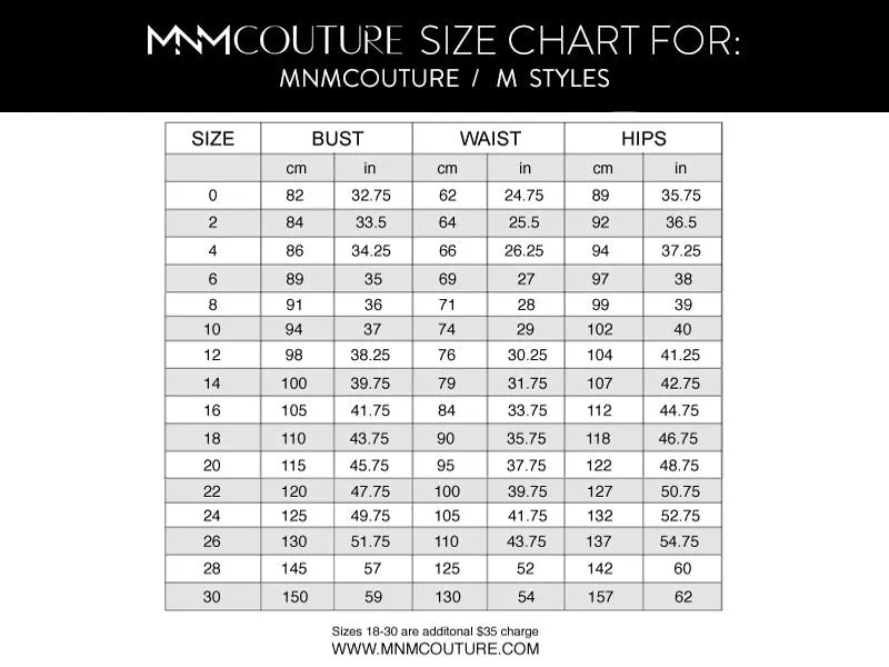 MNM COUTURE M0099