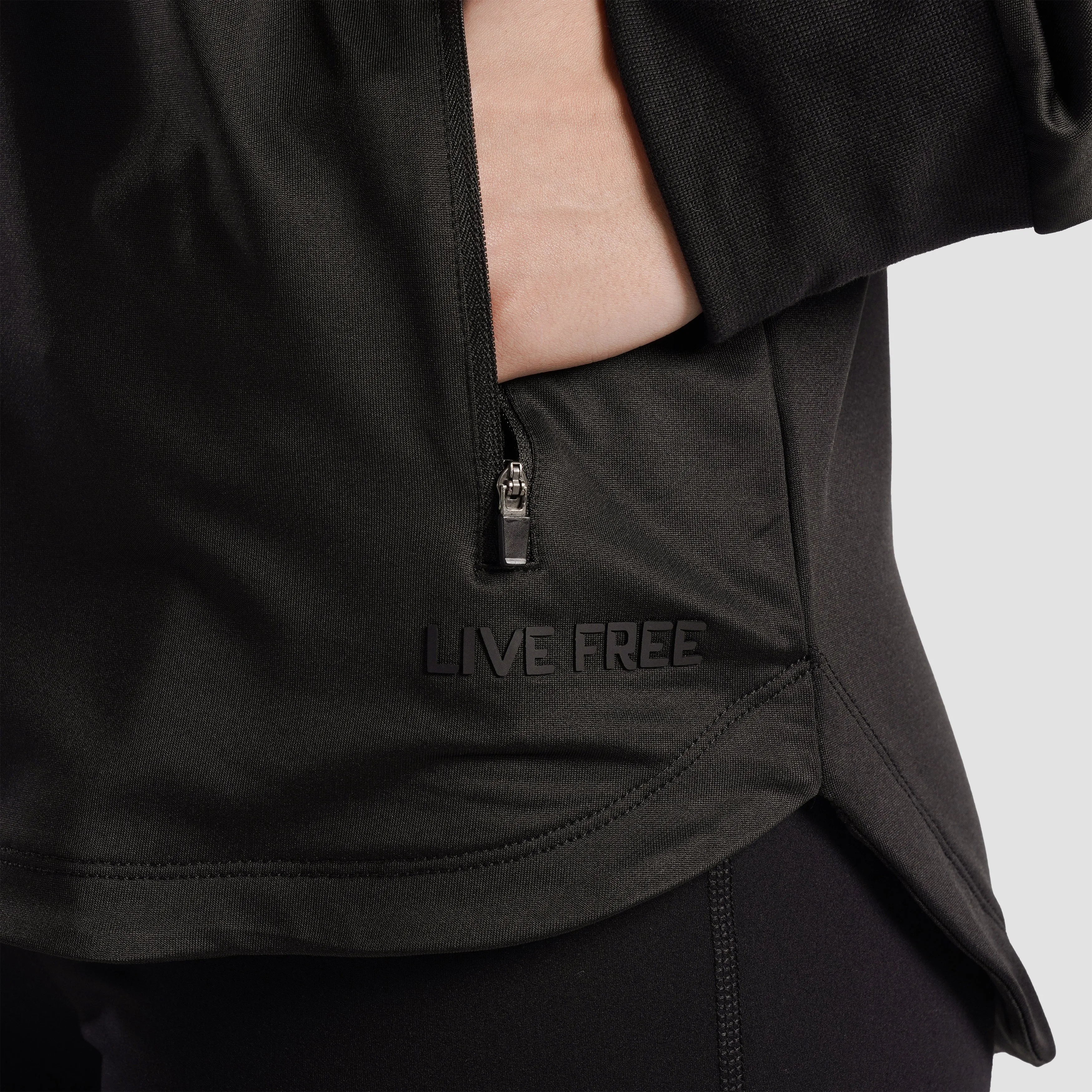 Motion Flow Long Top (Black)