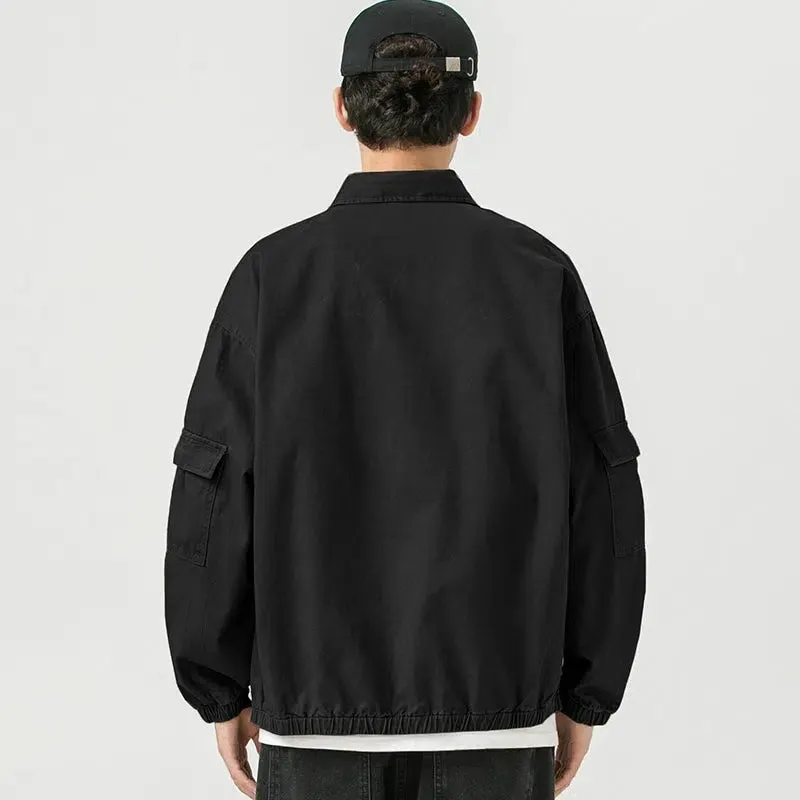 Multi-pocket Shirt Jacket