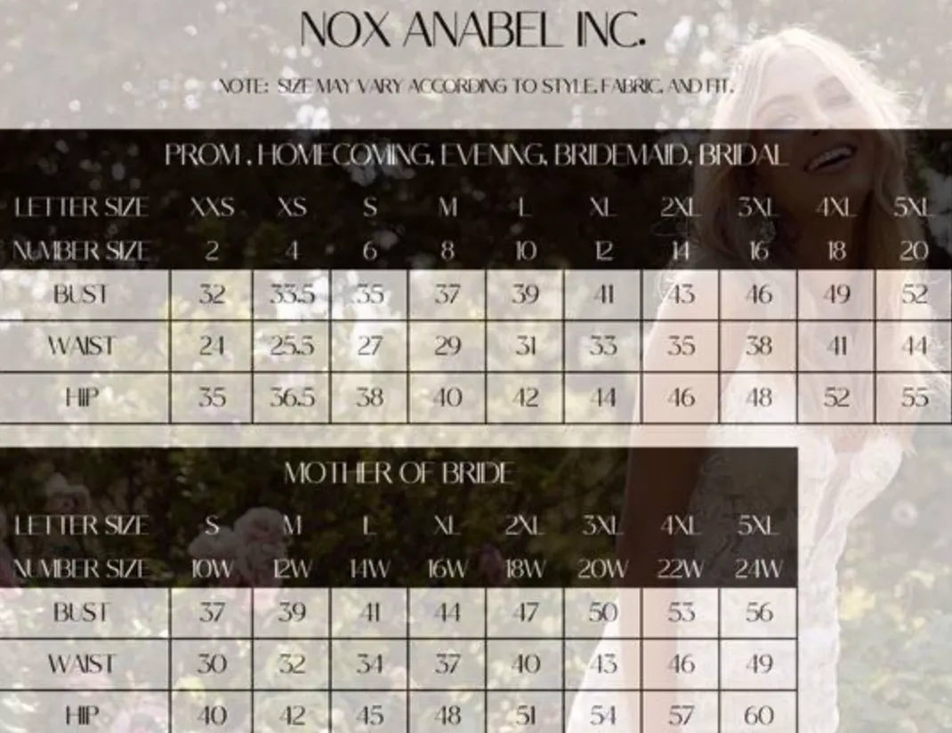 Nox Anabel Evening Gown E1451