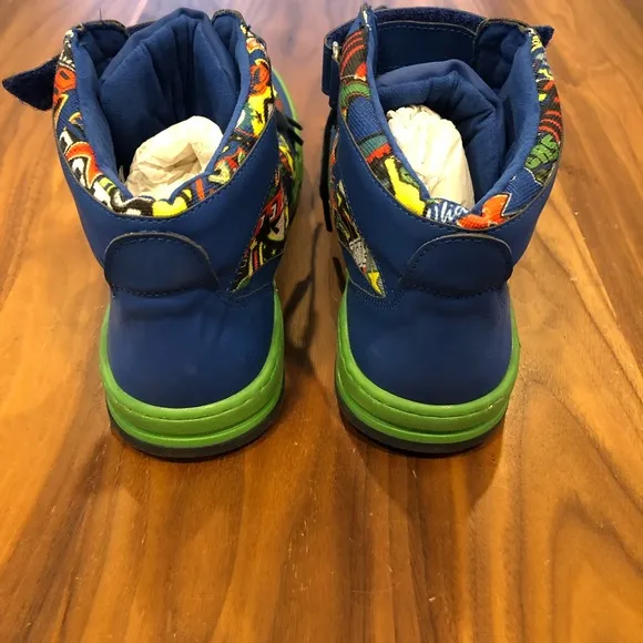 NWOT Size 6 Stella McCartney Graphic High Tops
