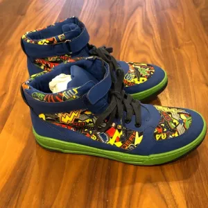 NWOT Size 6 Stella McCartney Graphic High Tops