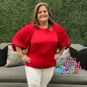 Only Me Top - Red