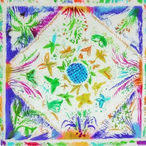 Paris Mode Mousseline Silk Scarf