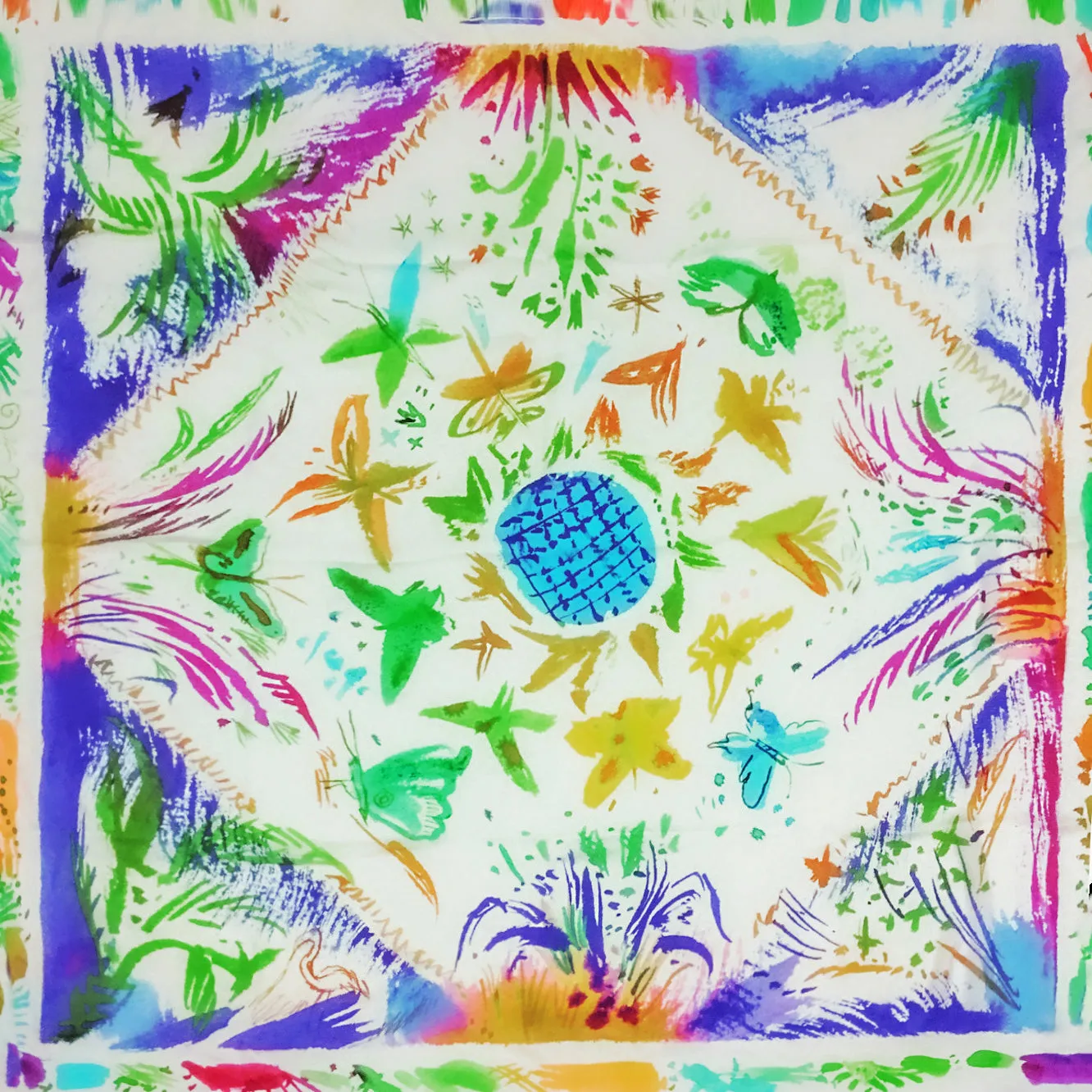 Paris Mode Mousseline Silk Scarf