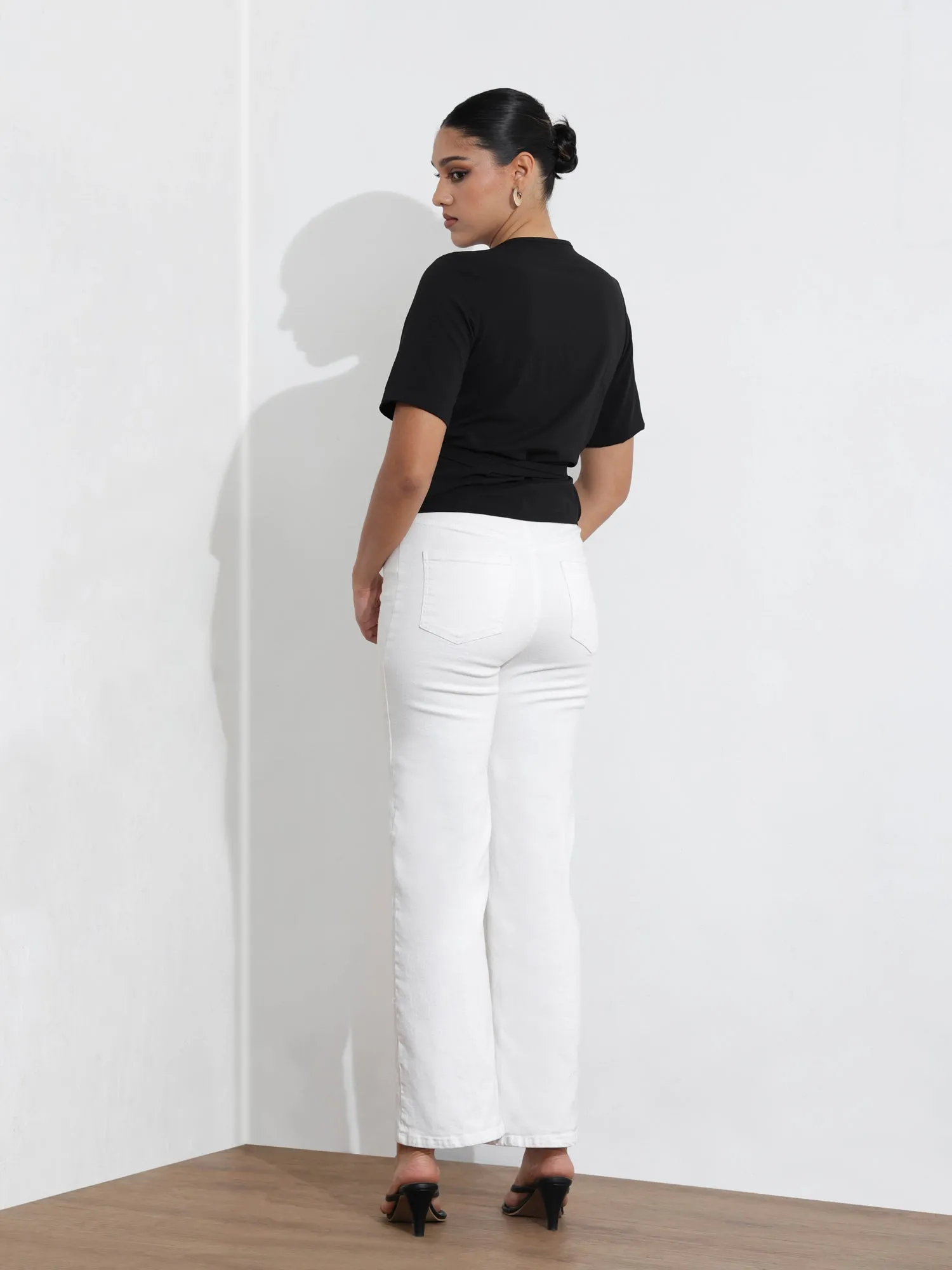 Peplum Wrap Top